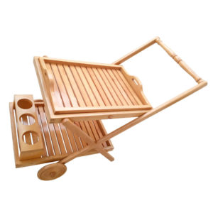 Chariot desserte à roulettes en bois CD001